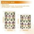 thumbnail image 6 of Yayeee Flameless Candles with Remote Flickering Battery Operated Multi Color Changing, Beige Floral Pattern, 6 of 7