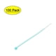 thumbnail image 1 of 100 mm x 2.5 mm bridas de cable azul cielo autolock de nylon, paquete de 100, 1 of 5