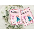 thumbnail image 4 of Darling Souvenir Pink Birthday Invitation Card Printable Fill or Write In Blank Invites Party Supplies Pack Of 28 5 x 7 Inches, 4 of 5