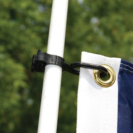 UPC: 0040011579256 | Taylor Made Charle Voix Antenna & Burgee Clip – Black