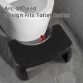 thumbnail image 5 of Tyminin Set of 4 Black Toilet Stool, Non-Slip Poop Stool for Bathroom, Plastic Potty Stool for Adults and Kids, 5 of 7