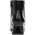 thumbnail image 3 of Circus by Sam Edelman Womens Daysi Faux Leather Crocodile Print Ankle Boots, 3 of 3