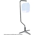 thumbnail image 5 of Black Sturdy Tubular Steel Hanging Bird Cage 3 Leg Support Base Stand With Metal Hook, 5 of 5
