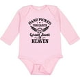 thumbnail image 3 of Inktastic Handpicked for Earth by My Great Aunt in Heaven Boys or Girls Long Sleeve Baby Bodysuit, 3 of 5