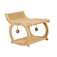 thumbnail image 5 of Sillón de sisal para gatos, tumbona de madera, cama elevada para gatos, rascador para el descanso de mascotas Color de la madera, 5 of 9