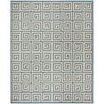 thumbnail image 4 of SAFAVIEH Beach House Edmon Geometric Indoor/Outdoor Area Rug Cream/Blue, 3' x 5', 4 of 10
