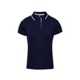 thumbnail image 1 of Premier Polo Coolchecker Contrasté pour Femmes, 1 of 3