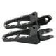 thumbnail image 3 of 2 estriberas de repuesto para motocicleta Yamaha Yzf R6 Tdm 850/900 MT-01 Trasero negro, 3 of 9