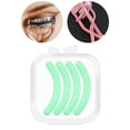 thumbnail image 6 of 4 Pieces Eyelash Curler Refills Easy to Install Long Last Soft Makeup Tools green, 6 of 8