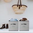 thumbnail image 2 of 4 Pack Fabric Cube Storage Bins, Collapsible Storage Cubes for Bedroom, Home, 2 of 7