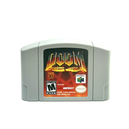 Doom 64 Game Cartridge for N64 64 Bit NTSC (US/Canada)