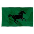 thumbnail image 3 of Bayyon Black Horse Running Flag Banner with Grommets 3x5Feet Man cave Decor, 3 of 6