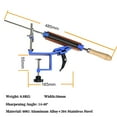 thumbnail image 4 of TFixol Portable Cutter Sharpener Professional Metal Kitchen Sharpening System Tools Fix-angle Whetstone Grinder Machine with Grind Stones, 4 of 7
