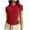 Rouge, variante sur Liquidation d'Économies! BEFOKA T-Shirt pour Femmes Grande Taille, Hauts Blouse d'Été Décontractés pour Femmes, T-Shirt à Manches Courtes Uni à Col Rond Décontracté pour Femmes
