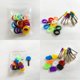 thumbnail image 5 of Paifeancodill Key Caps Tags Covers Set, 80 Pcs Key Identifier Covers, Key ID Ring Covers, Key Cap Identifiy Cover Tags for Easy Identifying Key, Protect Keys Stretchy Key Identifier Coding Rings Head, 5 of 5