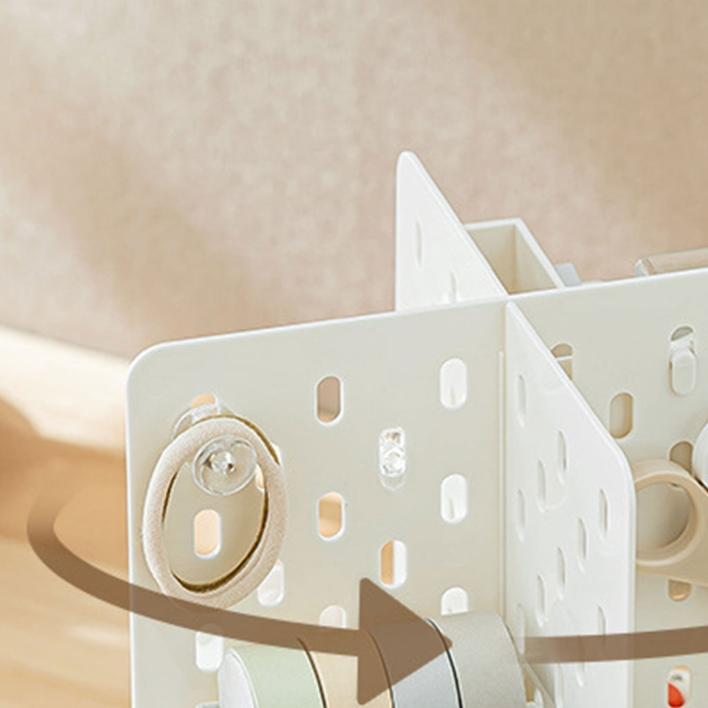 Stationery Organizer Desk Organizer with Pegboard Drawers Desktop Organizers