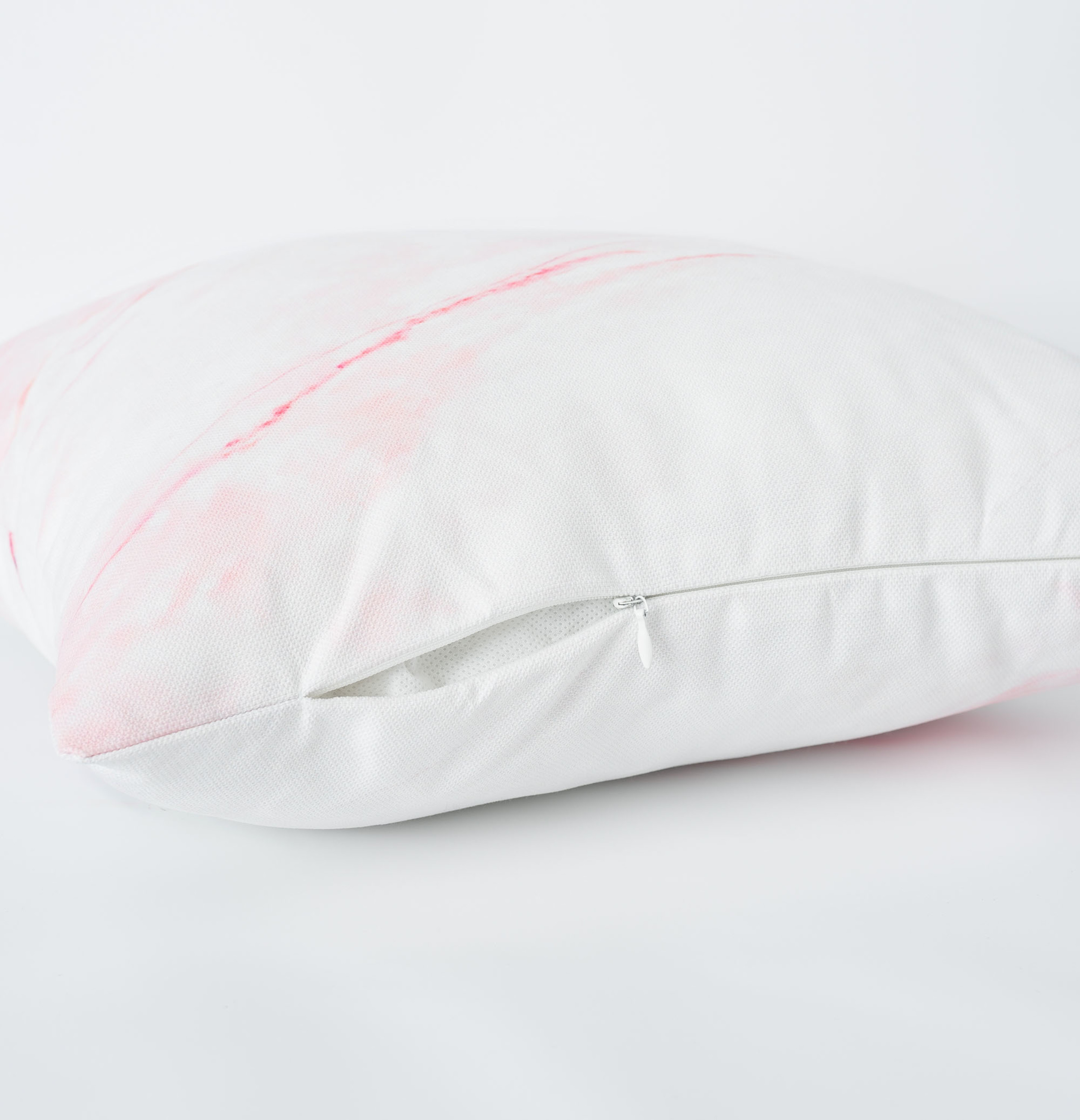 Ada Home Decor Decorative Square Throw Pillow 18" x 18", Pink Marble Printed