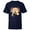 Navy, variant on Disney Winnie the Pooh & Tigger Hundred Acre Wood Halloween - Short Sleeve T-Shirt for Kids - Customized-Athletic Heather