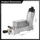 thumbnail image 4 of 926-959 Carcasa de filtro de aceite de motor con sensores y juntas de enfriador de aceite, kit de montaje de vehículo mejorado de aluminio compatible con Jeep Dodge Chrysler 11-16, 68105583AF 68105583, 4 of 6