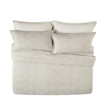 Better Homes & Gardens Beige Chenille Jacquard Full/Queen 3-Piece Comforter Set