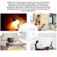 thumbnail image 3 of SmartPlug WiFi Intelligent Contrôle Vocal Interrupteur de Temps Sans Fil avec Ports Prise de Minuterie Télécommande Domestique pour Contrôle IFTTT, 3 of 8