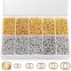 thumbnail image 4 of DIY jewelry accessories 4600 pieces of jewelry making set jump ring closed ring open ring ring jewelry accessories gold and silver set, 4 of 5