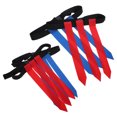thumbnail image 1 of TABLZONE 4Pcs Adjustable Flag Football Waist Belts in Assorted Colors for Youth and Adult Training Gear, 1 of 5