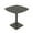 Asian Night w/Black Base, variant on 42" Small Arc Boat Bistro Height Table Square Metal Base Bar Table