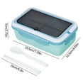 thumbnail image 6 of 2025 Prime Day Deals YZEGDCH Bento Box Adult & Ki-ds Reusable and BPA-Free Lunch Boxes Containers Snackle Box Container for Ages 3-7 8-11 12+ Office & Sh-ool Supplies, 6 of 6