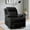 Black, variant on YSICK Small Recliner Chair for Small Spaces with Footrest Linen Living Room,Black
