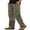 Army Green, variant on Men's Comfort Solution Series Expandable Flex Waistband Cargo Pant
