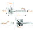 thumbnail image 1 of Fence Latch Door Lock Fence Latch Outdoor Guardrail Lock Buckle Gate Latch, 1 of 4