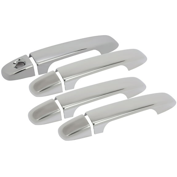 ECCPP 4Pcs Chrome Door Handle Front Rear Left Right Fit For 2012-2017 for Toyota Camry