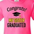 thumbnail image 4 of Inktastic Congrats My Sister Graduated with Cap Youth T-Shirt, 4 of 5