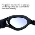 thumbnail image 3 of Lunettes pour Chien Lunettes de Soleil pour Chien Sangle Ajustable pour Lunettes anti-UV Protection Imperméable pour Chien (Noir), 3 of 7