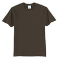 thumbnail image 5 of Mens Core Blend Cotton/Polyester Tee Shirt Brown 3XL, 5 of 6