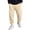 AK12_Beige, variant on Resicozy Sweatpants for Men Lightweight Cotton Cuffed Jogger Sweatpant Casual Drawstring Elastic Waist Pant with Pockets Wine 2XL