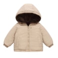 thumbnail image 5 of Posijego 2-9 Years Boys Fleece Lined Coats Warm Fall Winter Outerwear Long Sleeve Hooded Jackets Coats with Pockets, 5 of 6
