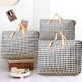 thumbnail image 3 of Lisbinx Sac de Rangement Grande Capacité avec Poignée Sac de Rangement Grande Capacité Seau de Rangement Pliable pour Couette Couverture Offres, 3 of 8