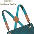 thumbnail image 2 of Delantal de lona Apron AFUN Chef para hombre y mujer, color verde oscuro, 2 of 7