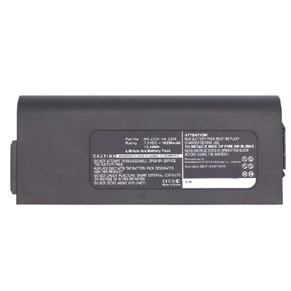 Batteries N Accessories BNA-WB-L8580 Equipment Battery - Li-ion, 7.2V, 10200mAh, Ultra High Capacity Battery - Replacement for Rohde Schwarz 1309.6130.00, HA-Z204, HA-Z206 Battery