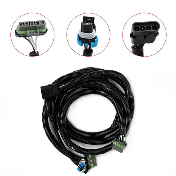 Furulu Truck Tail Light Wiring Harness For Chevy GMC Tahoe Yukon Blazer Suburban