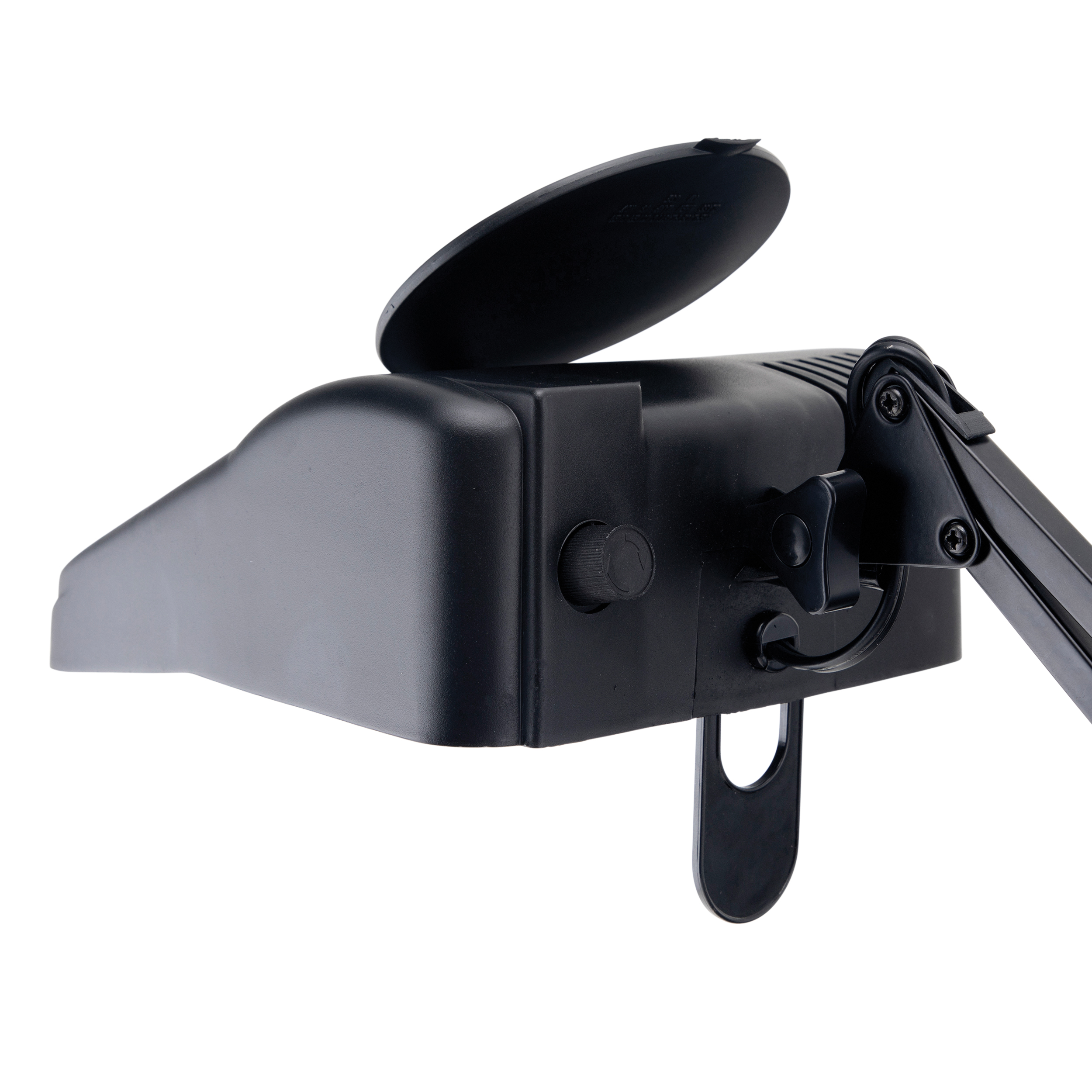 V-Light 31.5 inch Black CFL 3-Diopter Magnifier Lamp with Organization Base