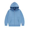 thumbnail image 4 of Coerni Boys Girls Hoodie Sweatpants Set Kids Cotton Warm Athletic Outfits Teen Cute Joggers Sweatsuit 2 Piece Fall Winter Suit, 4 of 4