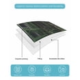 thumbnail image 5 of Green Forest Twin Size Down Alternative Comforter, Lightweight Comforter Quilt Bedding Set with Pillow Shams Mysterious Primitive Forest Pine Tree All Seasons Bed Comforter Duvet Insert 68"x86", 5 of 7