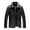 Black, variant on BAETEUY Men Slim Fit Jacket Faux Leather Lapel Bomber Jacket Vintage Zipper Coat Windproof Biker Motorcycle Jacket with Pockets