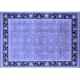thumbnail image 1 of Ahgly Company Indoor Rectangle Oriental Blue Industrial Area Rugs, 5' x 8', 1 of 4