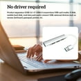 thumbnail image 2 of kurtrusly Répartiteur USB Dock pour Ordinateur Portable Convertisseur Alliage 1-drag-4 Accessoire Informatique, USB 3.0, Argent, 2 of 9