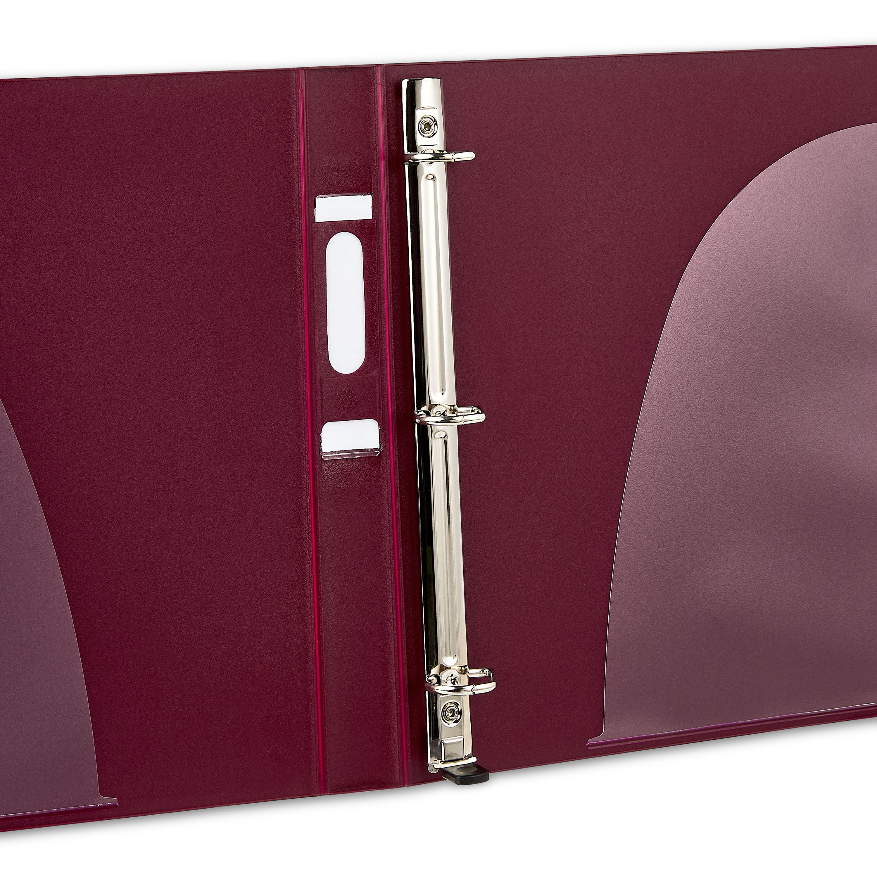 Pen+Gear Heavy Duty 1 inch Red View Binder with D-Ring, 1-Pack