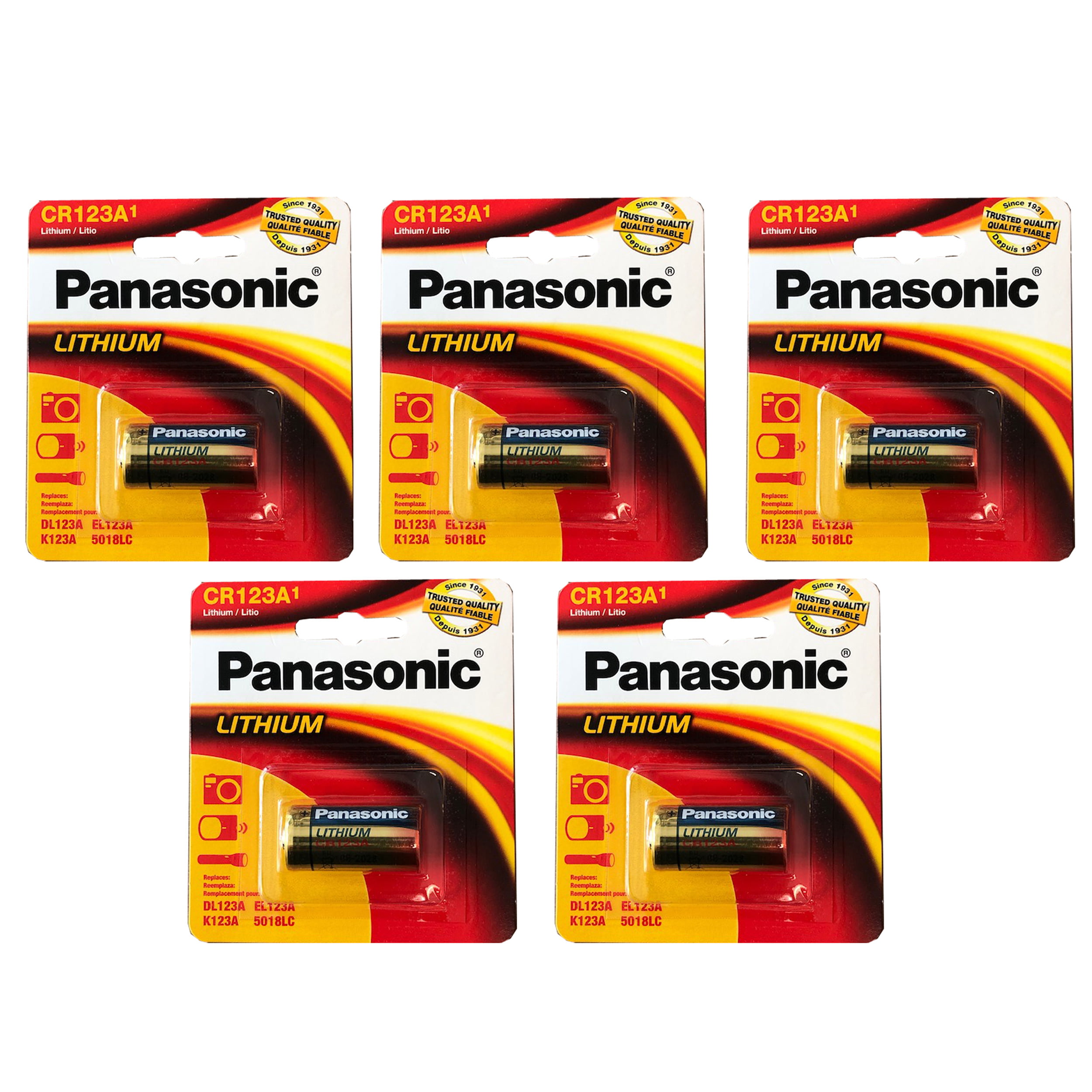 Batteries -zellen Panasonic CR2032,CR2025,CR2016 CR2,CR123,2CR5,CR-P2 